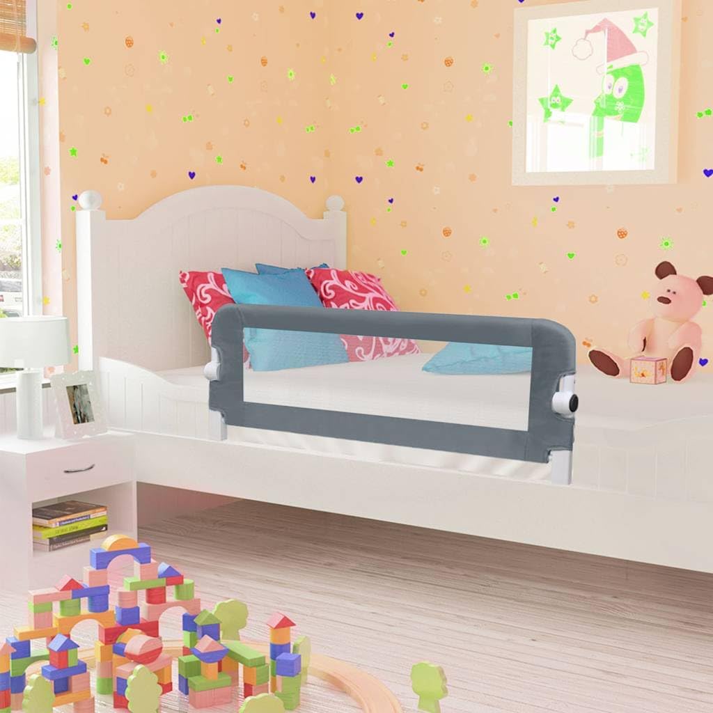 Bettschutzgitter Margo für Kinderbett, 102x42x40.5 cm (1er Pack) Grau