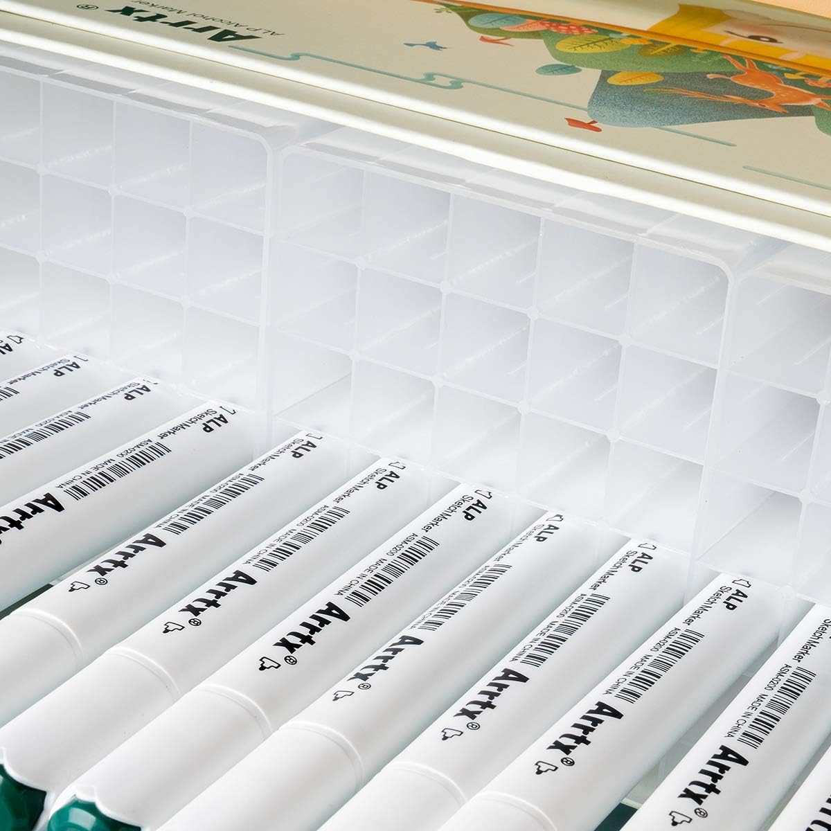ALP-Serie - Permanent Marker Set mit Dual Tips (90 Stück), 90 farben