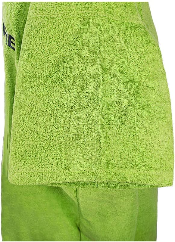 Surf-Poncho mit Kapuze, L-XL Grün