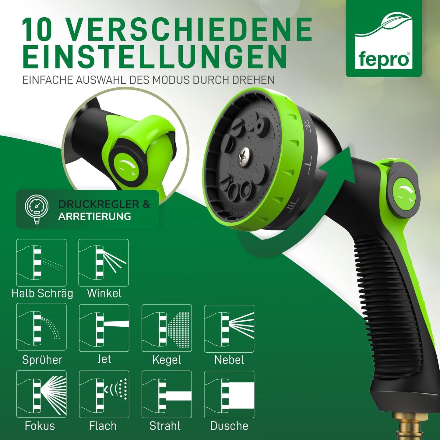 Flexibler Gartenschlauch, 45m Premium
