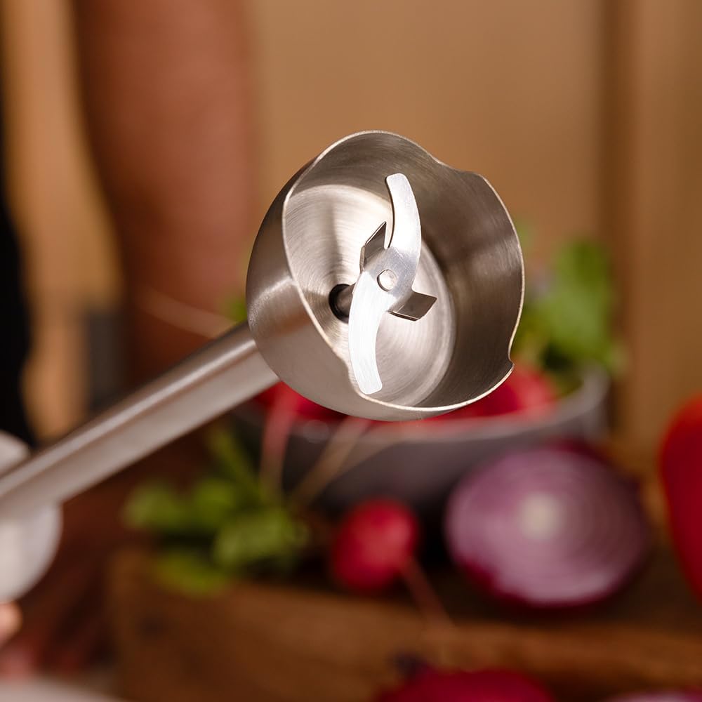 Stabmixer Power Pulsar, Edelstahl 3 Zubehörteile