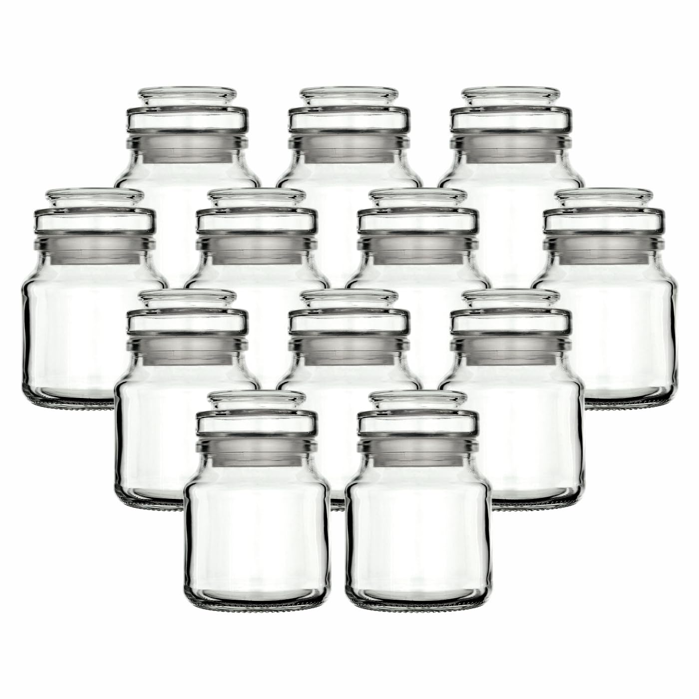 12er-Set Gewürzglas Rondo mit Glaskorken, Rondo/Glaskorken 12 Stück