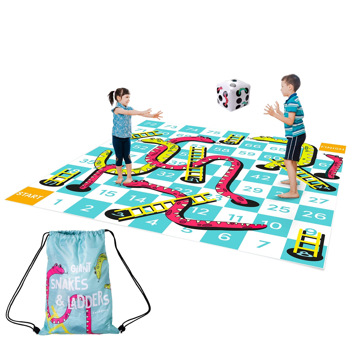 Leiterspiel Giant Snakes and Ladders