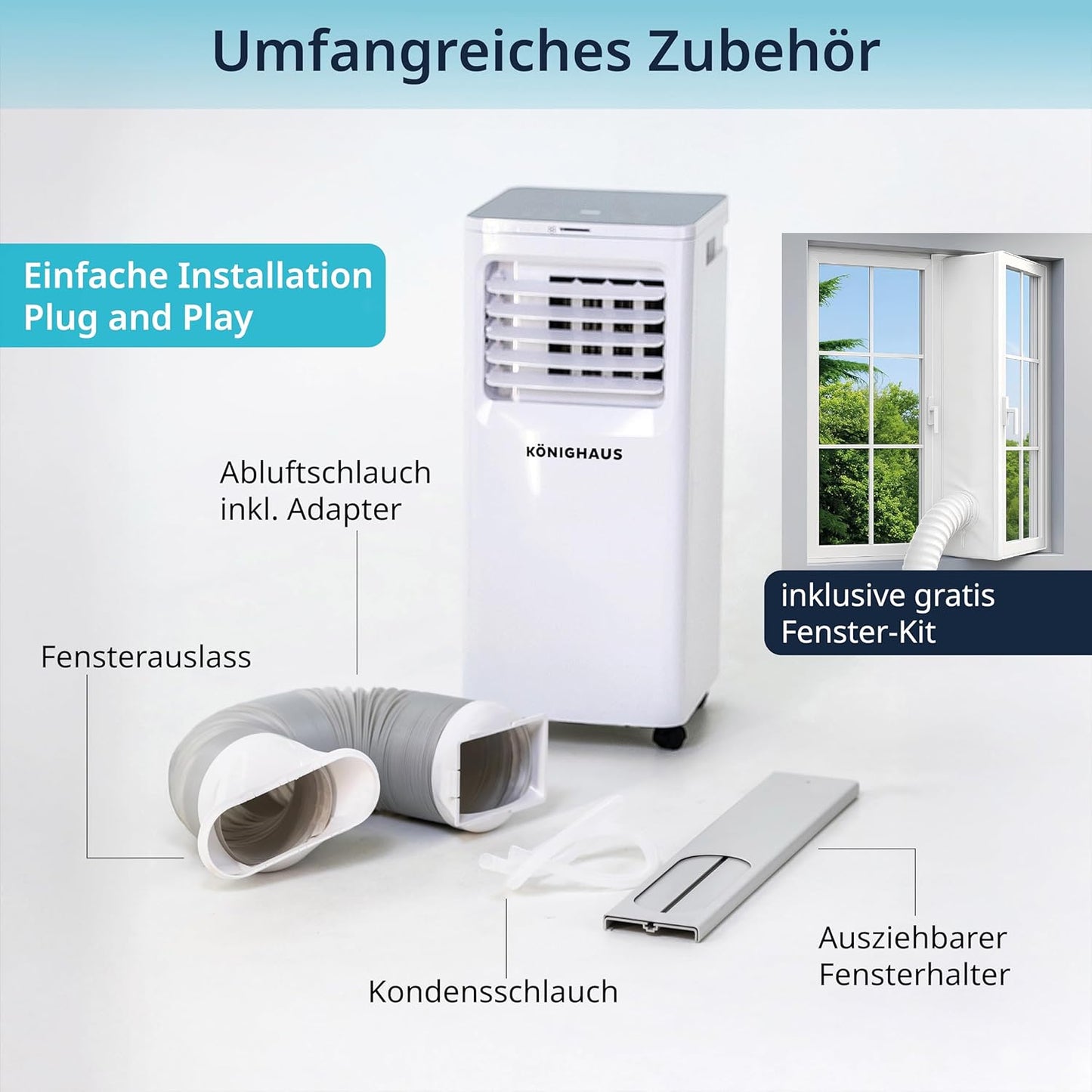 Smarte Mobile Klimaanlage