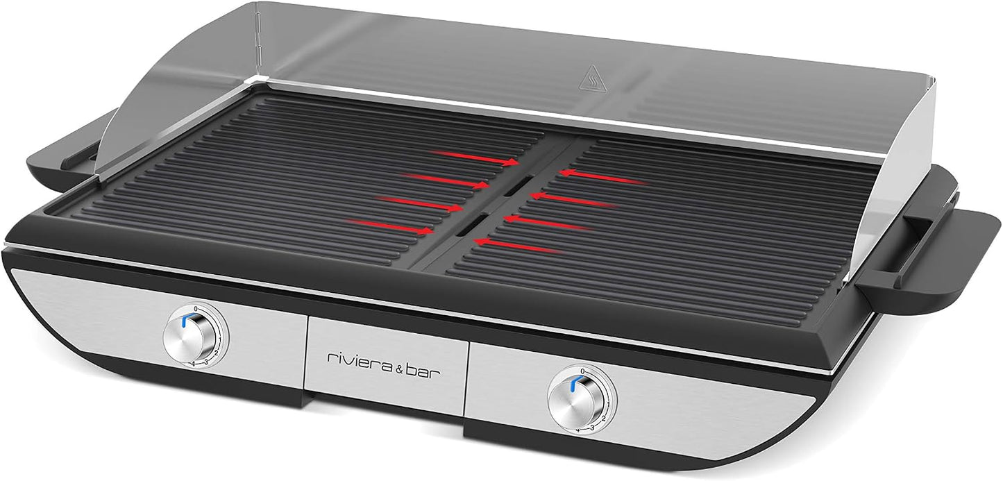 Elektrogrill mit Temperaturanzeige