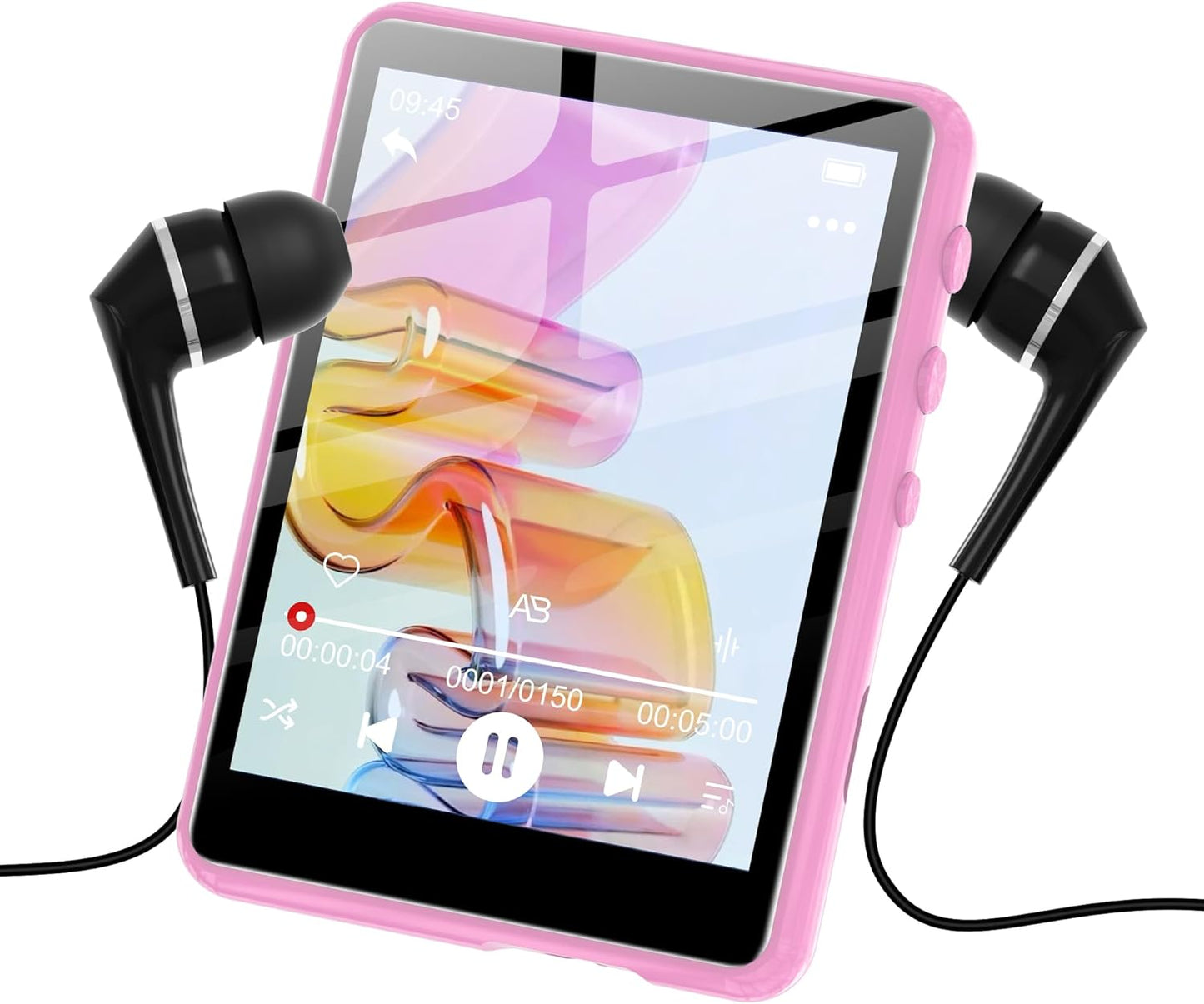 MP3-Player mit Bluetooth 5.3 & HiFi-Klang, Rosa
