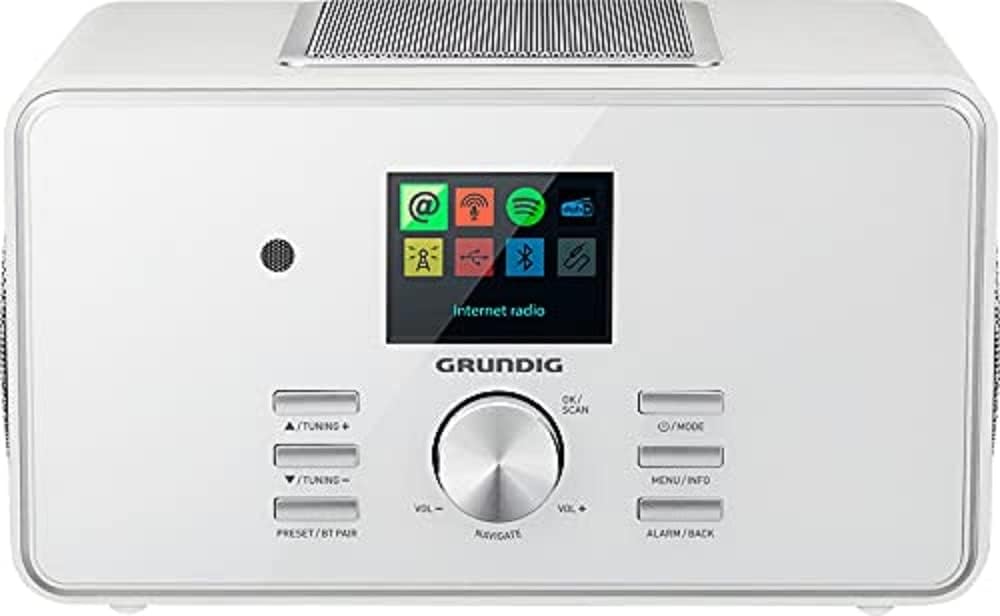 All-In-One DTR 6000 X, Weiss Stereo mit Sub 2.1 / All-in-one Single