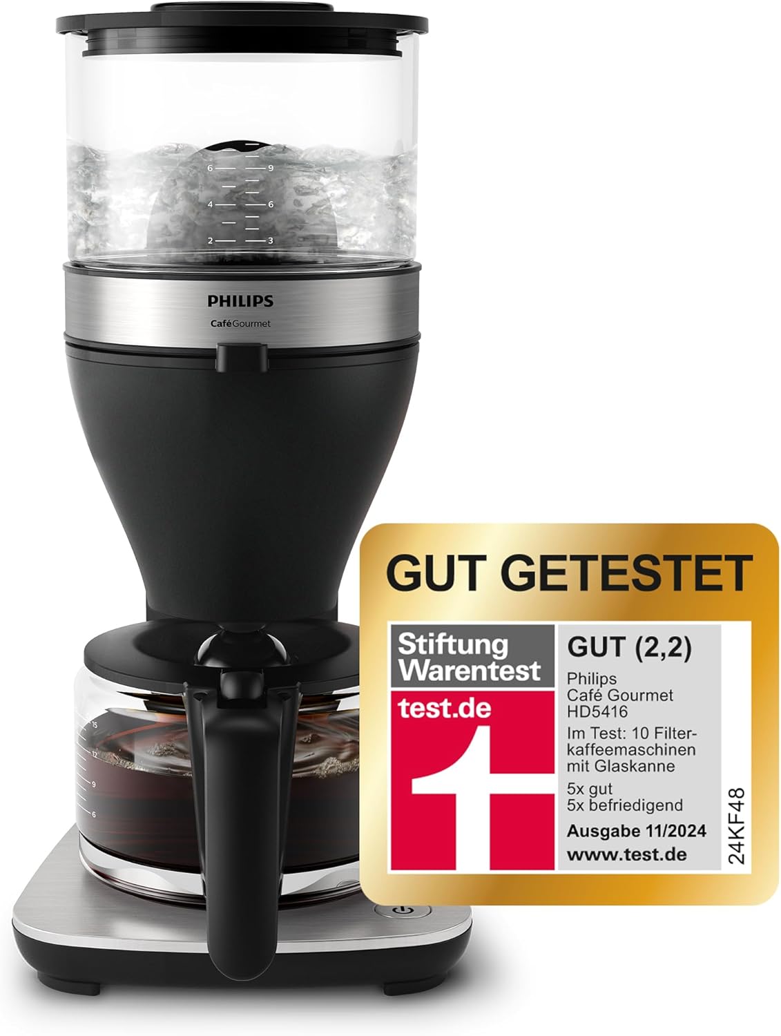 Filterkaffeemaschine HD5416/60, Gourmet Filterkaffeemaschine