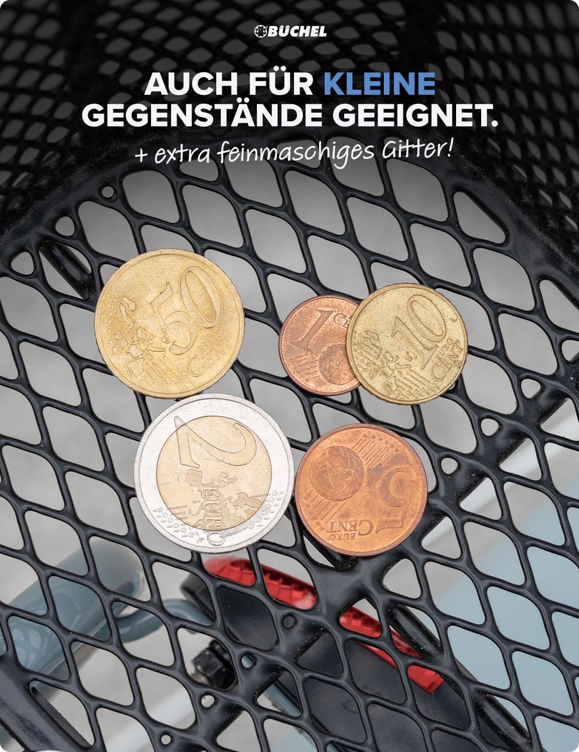 Fahrradkorb Jumbo Pro mit Regenschutz, XXL Jumbo Pro inkl. Regenschutz