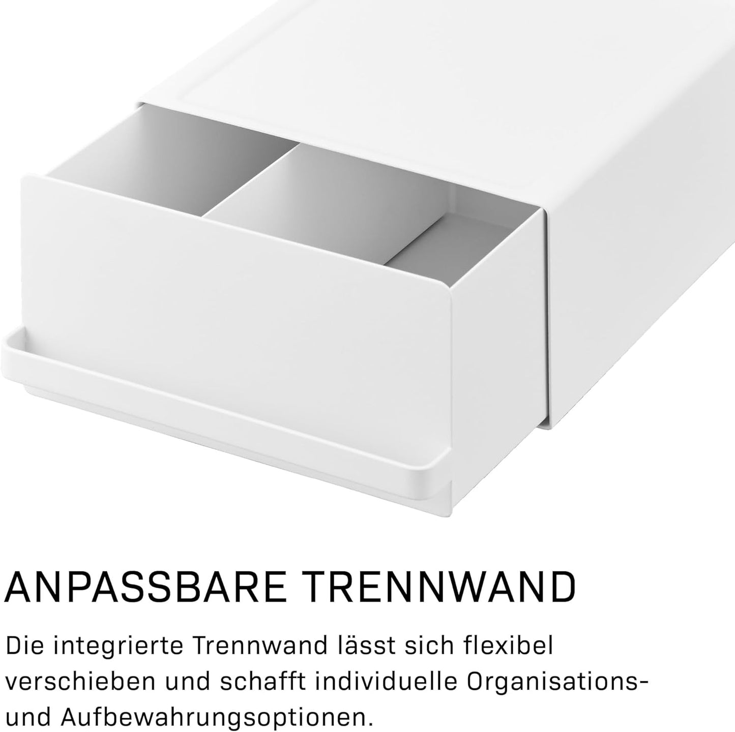 Tower Schubladenorganizer für Teebeutel/Kaffeekapseln, Weiss