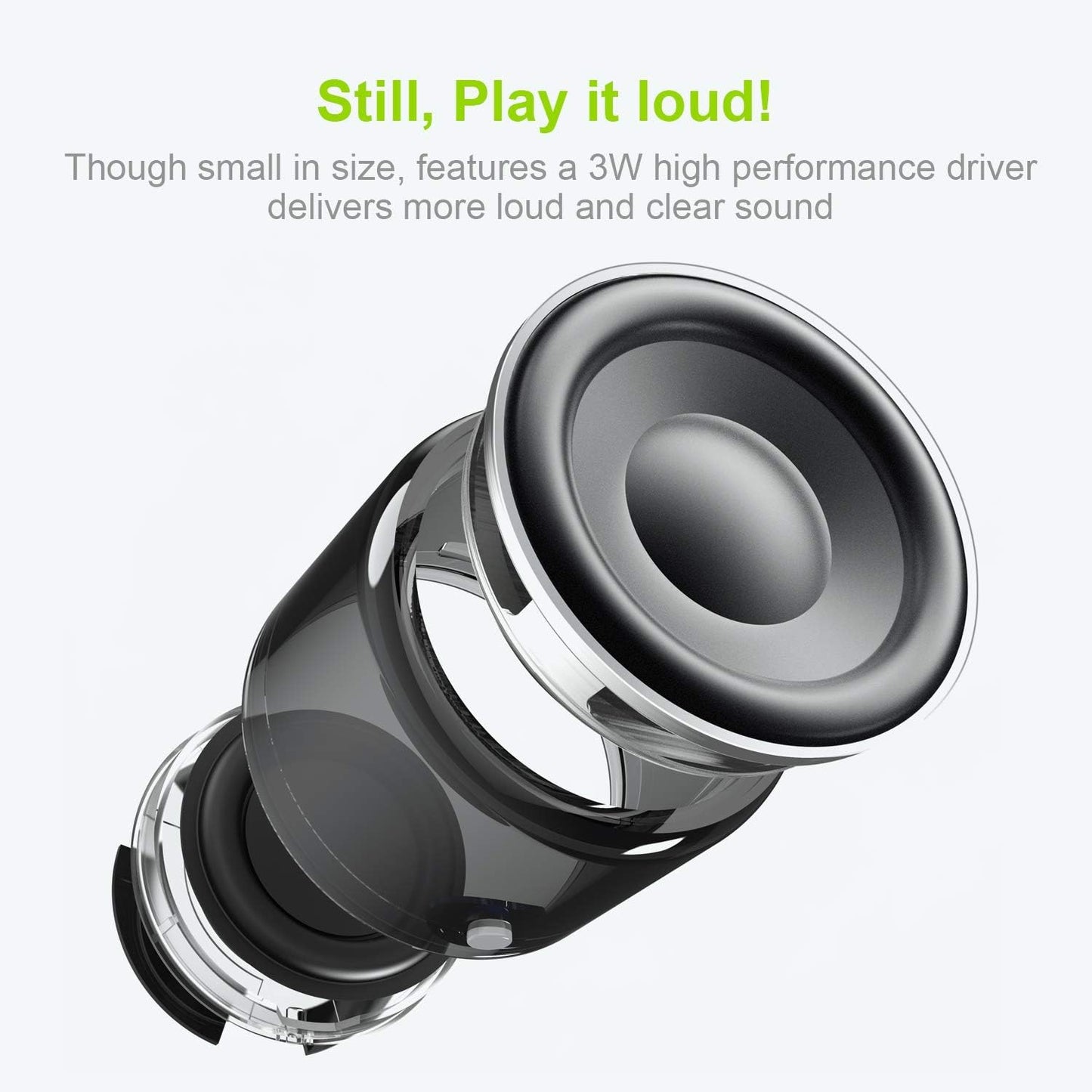 Bluetooth Lautsprecher A106, Schwarz