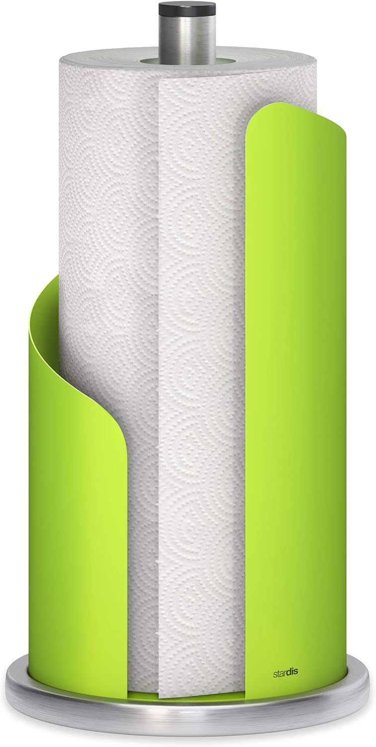Halter für Küchenrolle, Grün