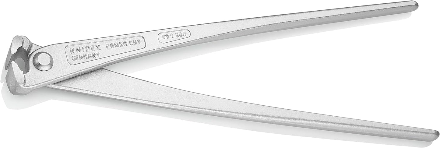 Kraft-Monierzange, Ohne Griffhüllen, Silber 250 mm glanzverzinkt SB-Verpackung