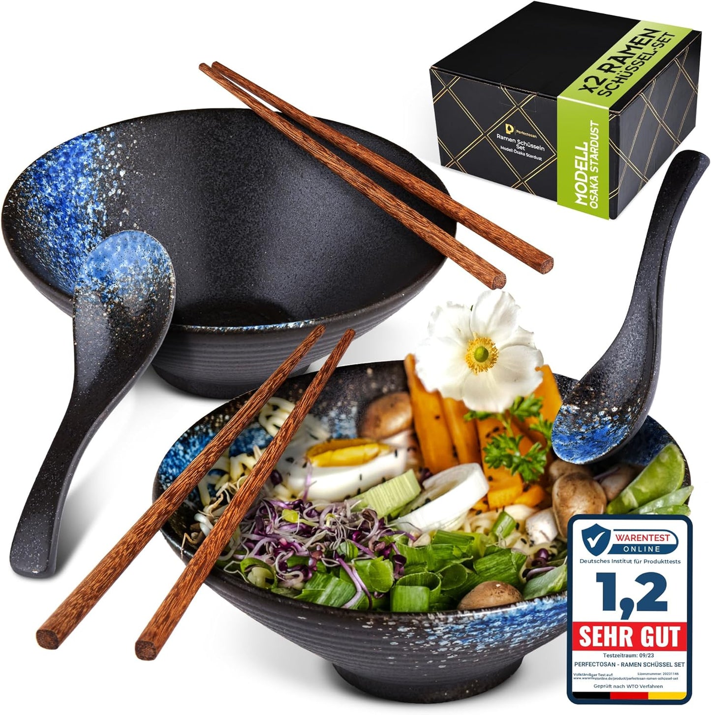 Ramen Schüssel Set Osaka Stardust
