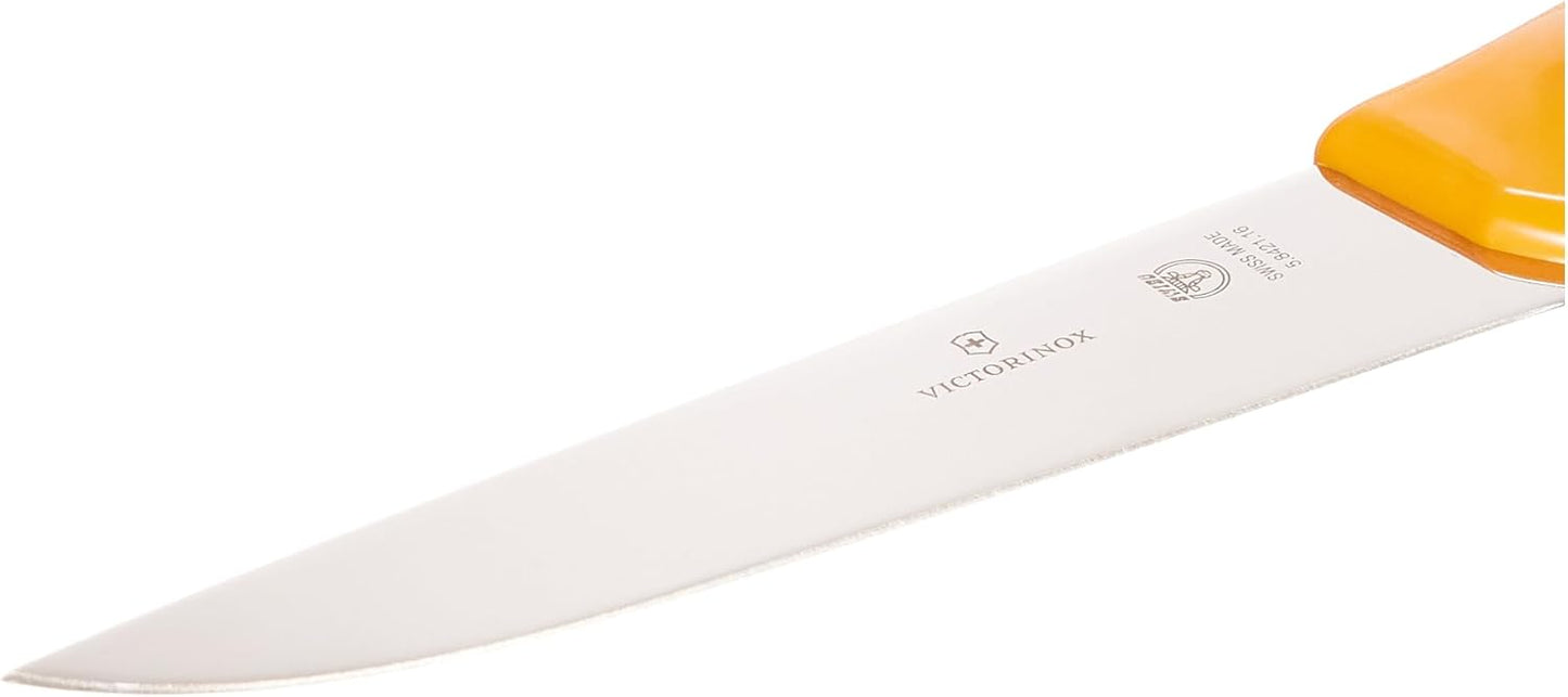 Abhäutemesser mit normalem Schliff, 16 cm, Gelb