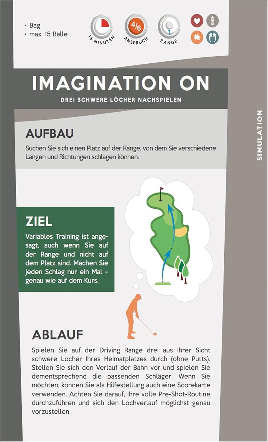 Mein Golf Training: Besser Driven - 18 Übungen für den Abschlag