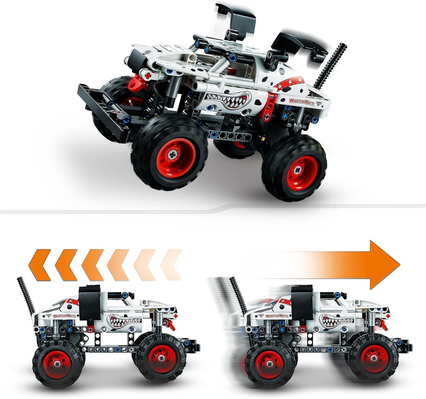 Technic Monster Jam Monster Mutt Dalmatian Truck, Single