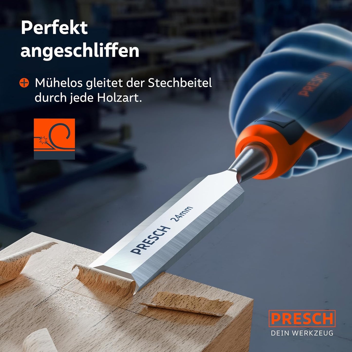 10-teiliges Stechbeitel Set, 10tlg.