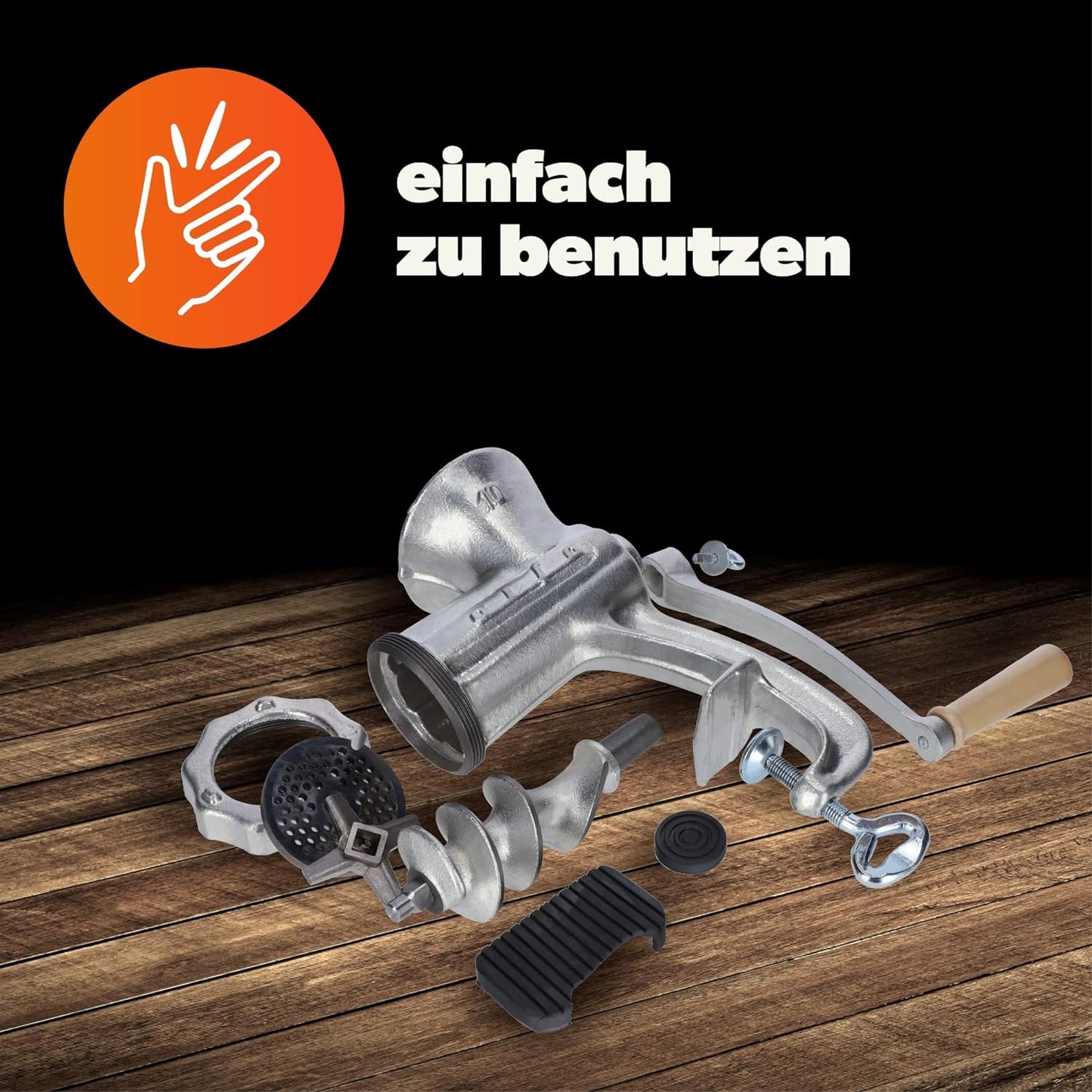 Fleischmaschine, Grösse 10