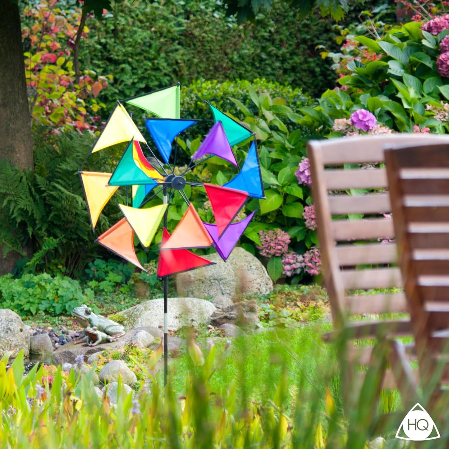 Illusion Rainbow Windmühle mit Standstab, Illusion Rainbow