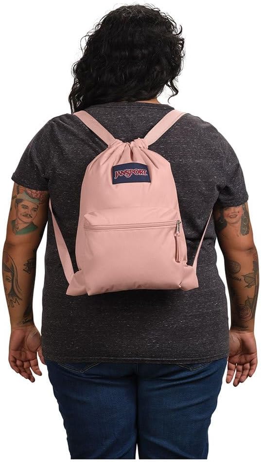 DRAWSACK Kleiner Rucksack, Misty Rose