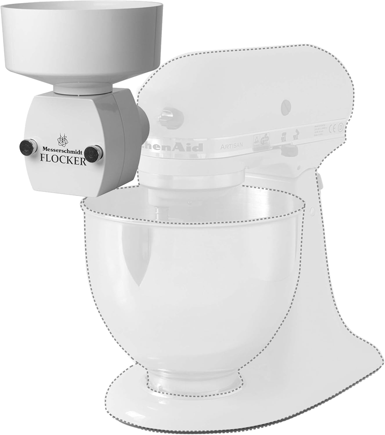 Flockenquetsche für KitchenAid
