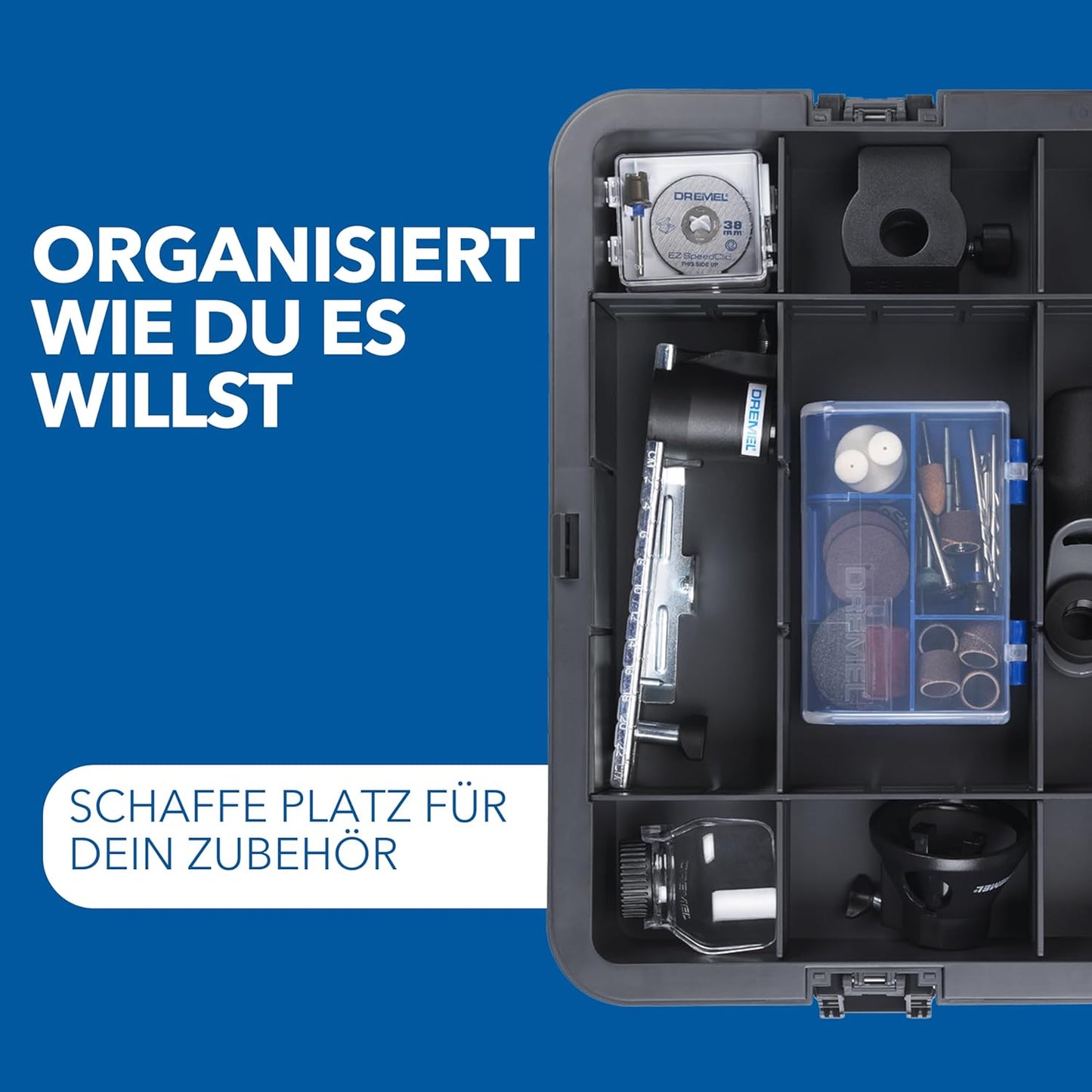 8250 Akku-Rotationswerkzeug-Set mit Zubehör