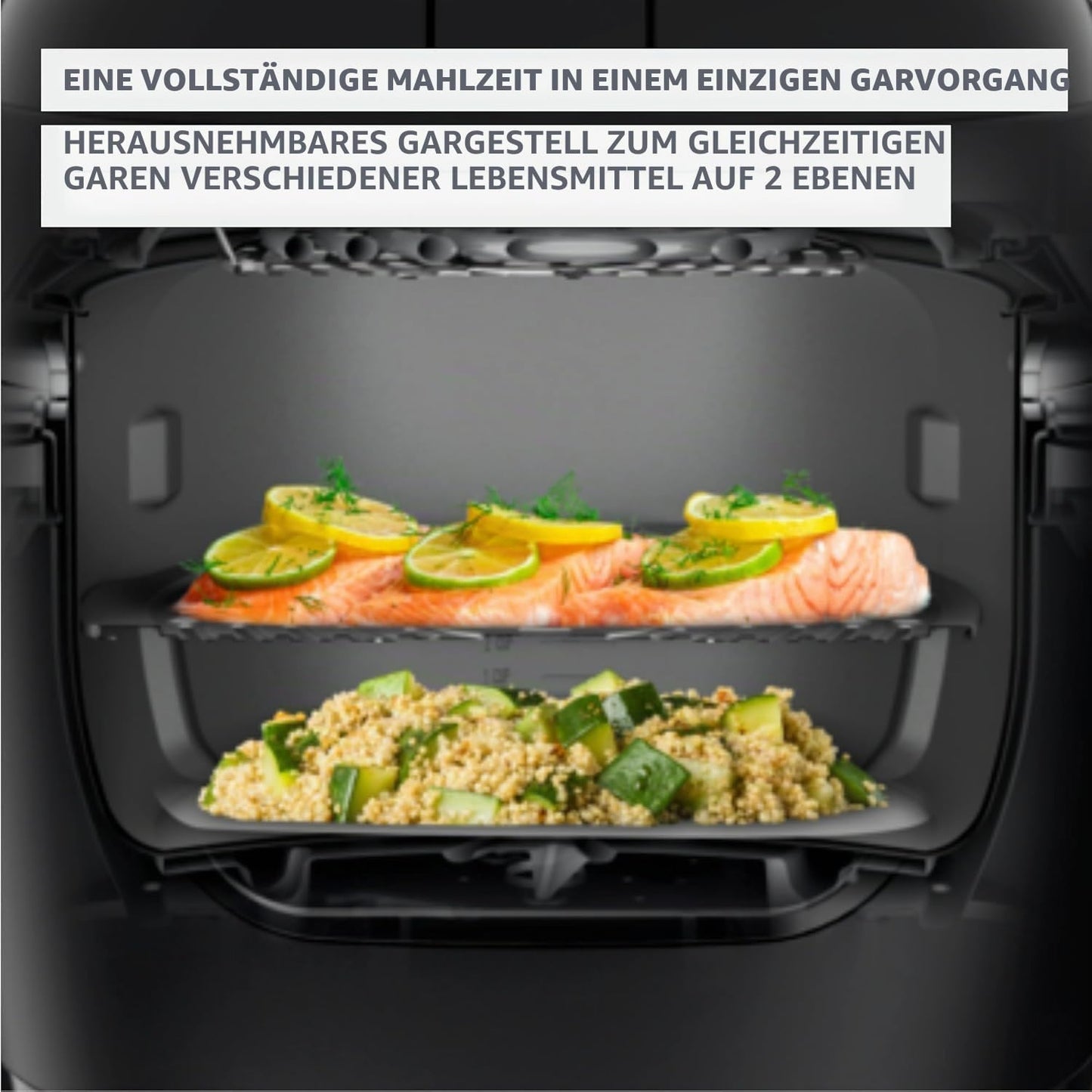 Multicook & Fry MZ730BF0, 12 Kochprogramme + Air Fryer 6L = 6 personnes