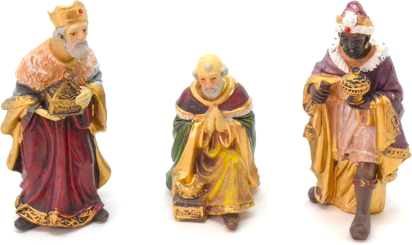 Krippenfiguren-Set 3 Könige