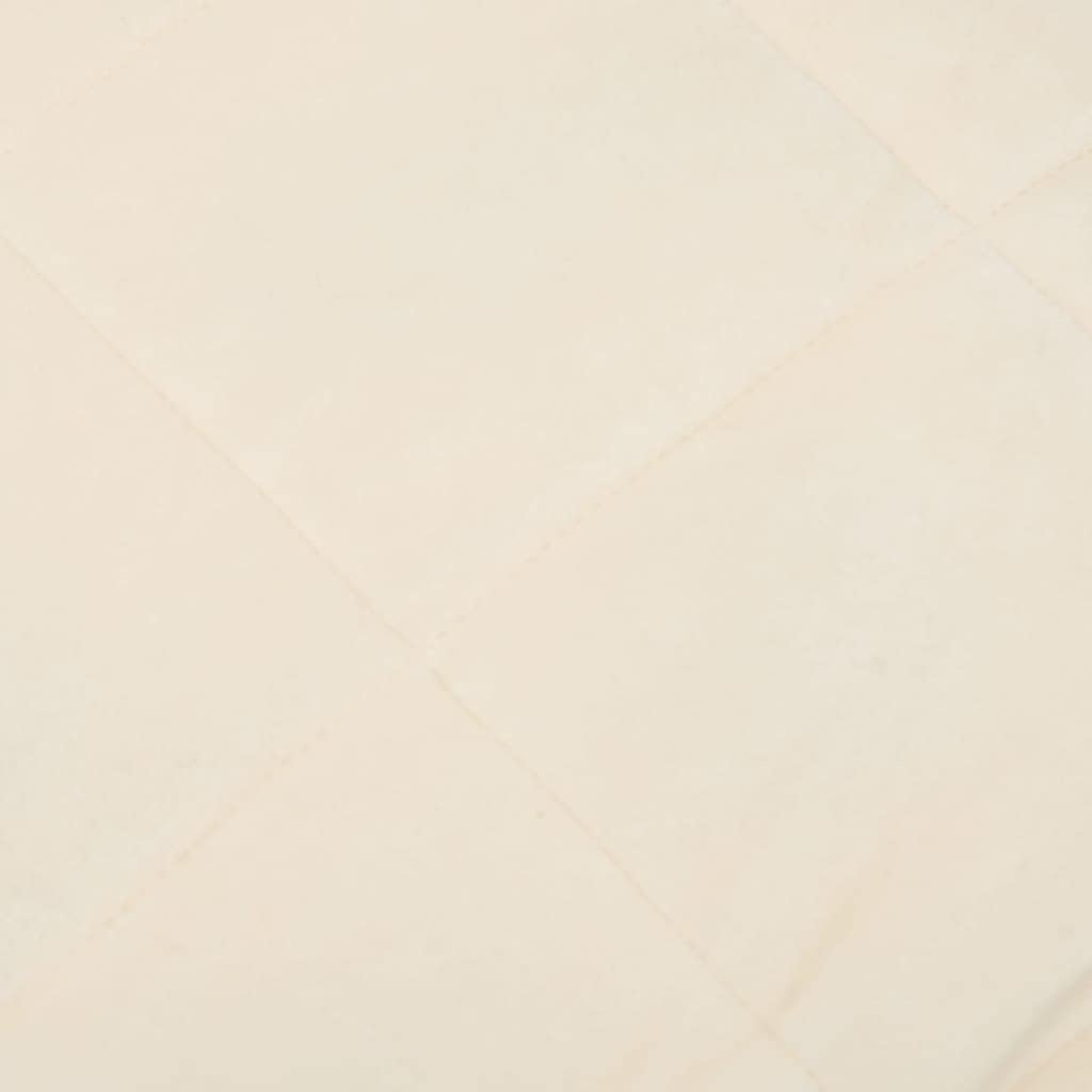 Gewichtsdecke, 150 x 200 cm Creme