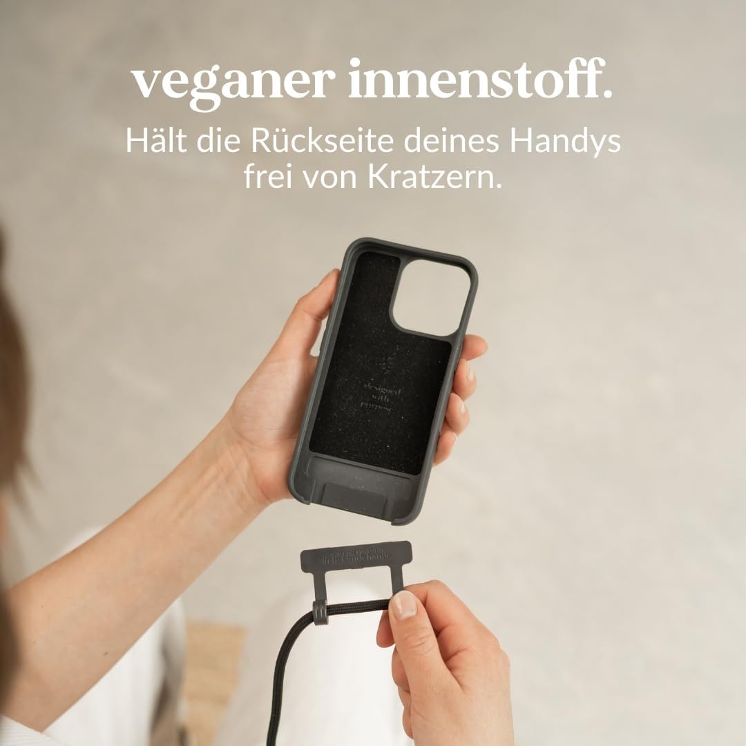 Change Case Bio, iPhone 15 Pro Max, Schwarz