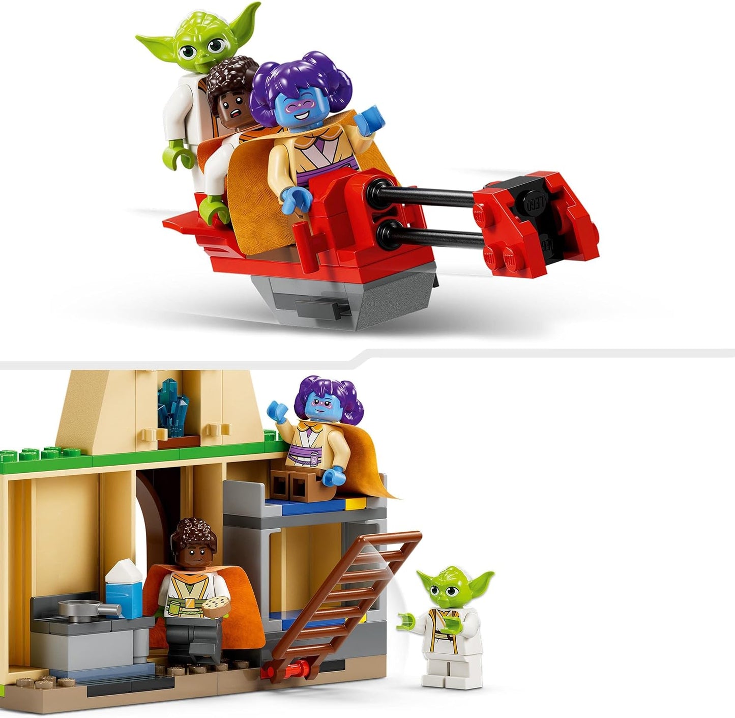 Star Wars Tempel der Jedi auf Tenoo (75358), Single
