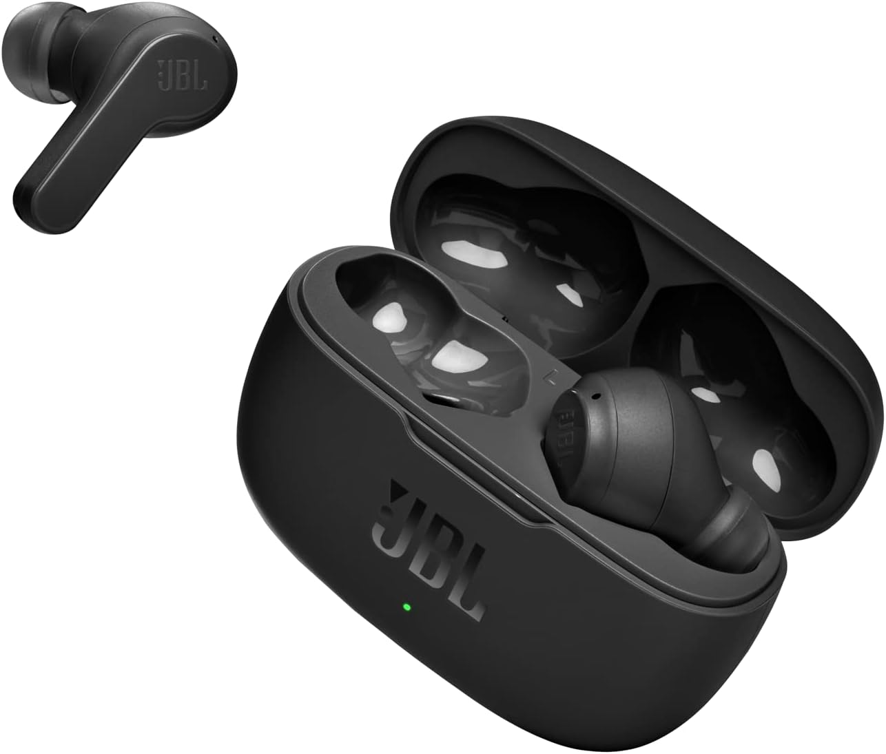 Wave 200 TWS In-Ear Bluetooth-Kopfhörer mit True-Wireless, schwarz