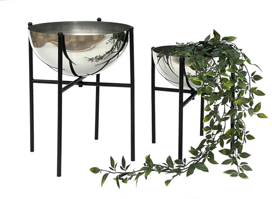 2-teiliges Blumenhocker-Set Modern, 96257