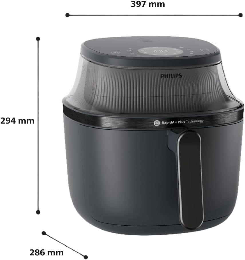 Airfryer 3000, 4.2 L - neues Modell, mit Fenster
