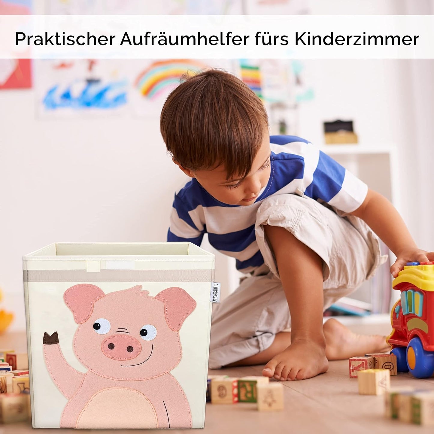 Aufbewahrungsbox für Würfelregal, Hansi Hausschwein, Hansi Hausschwein