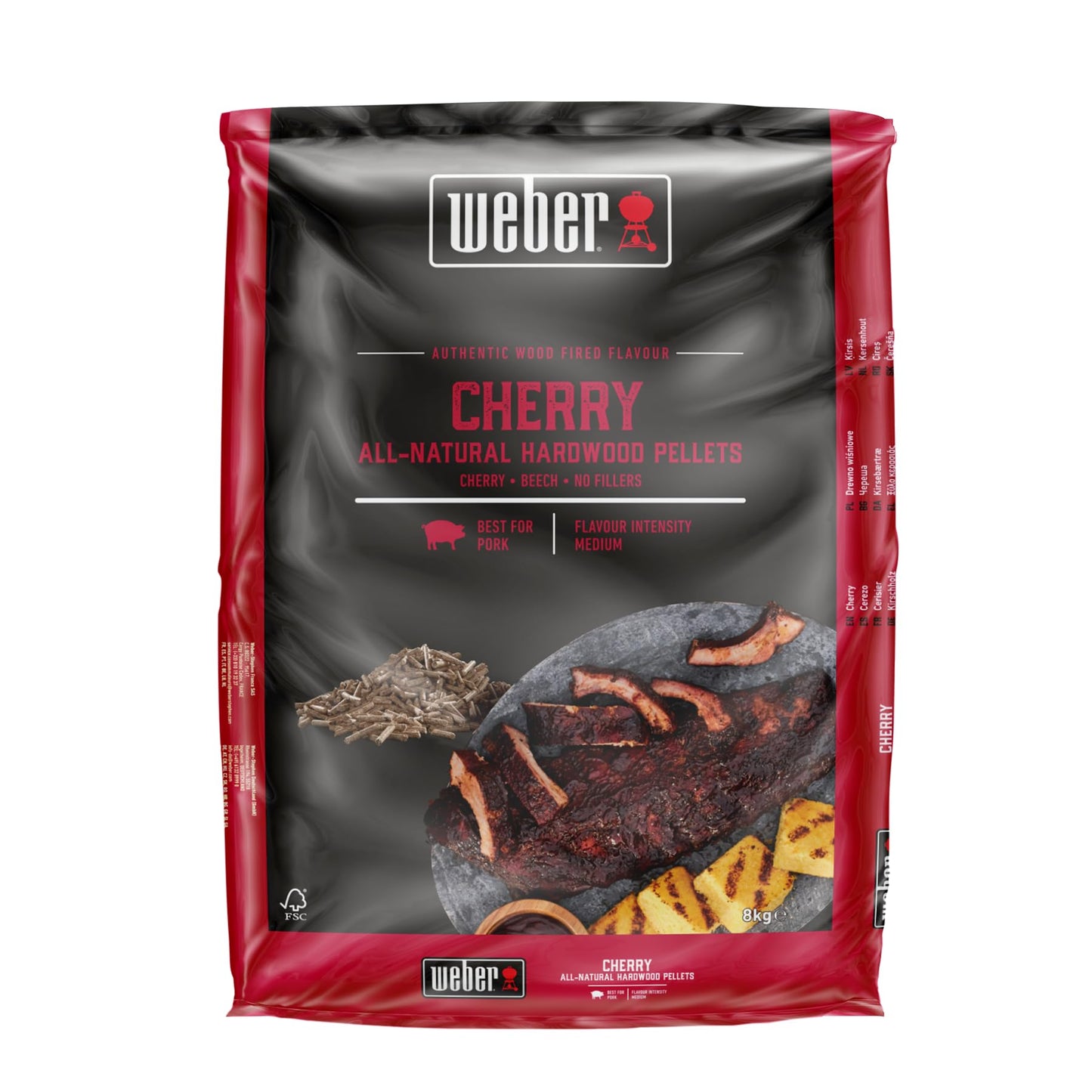 Kirschholz Pellets, 8 kg, Kirsche
