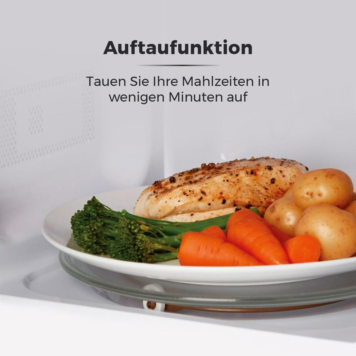 Mikrowelle T24034BLK, Schwarz