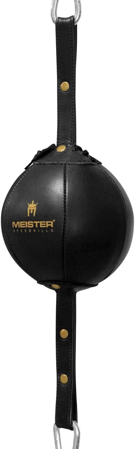 Doppelendige Leder-Speed-Tasche mit Bungees 5", Klein (5" / 12,7 cm)