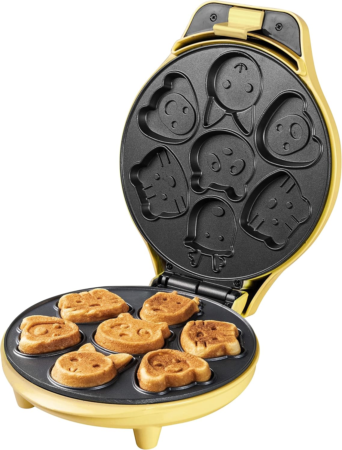 Waffeleisen Tiere, Gelb