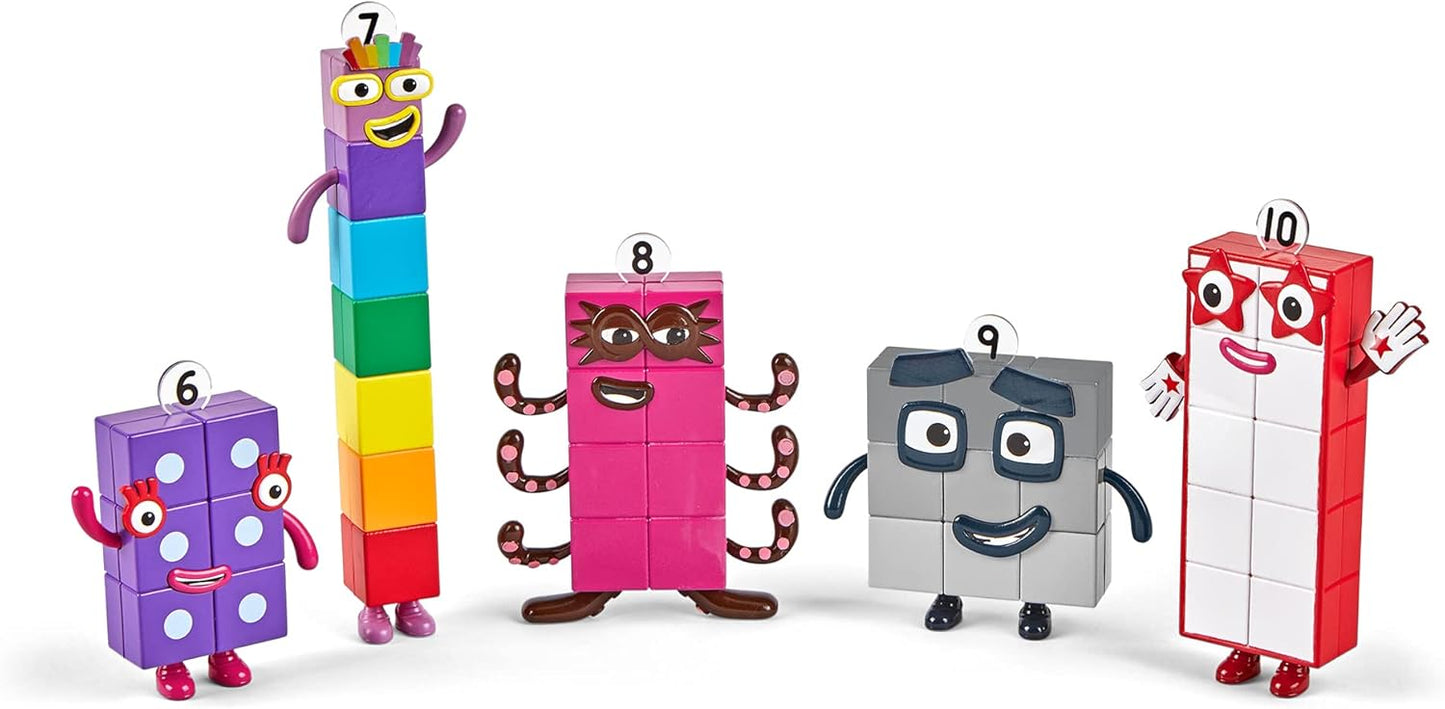 Numberblocks Sechs bis Zehn