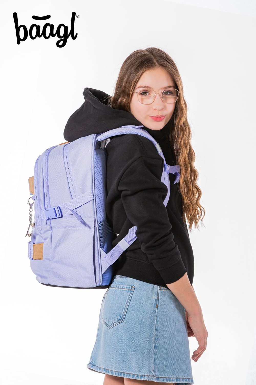 Schulrucksack-Set, Lilac