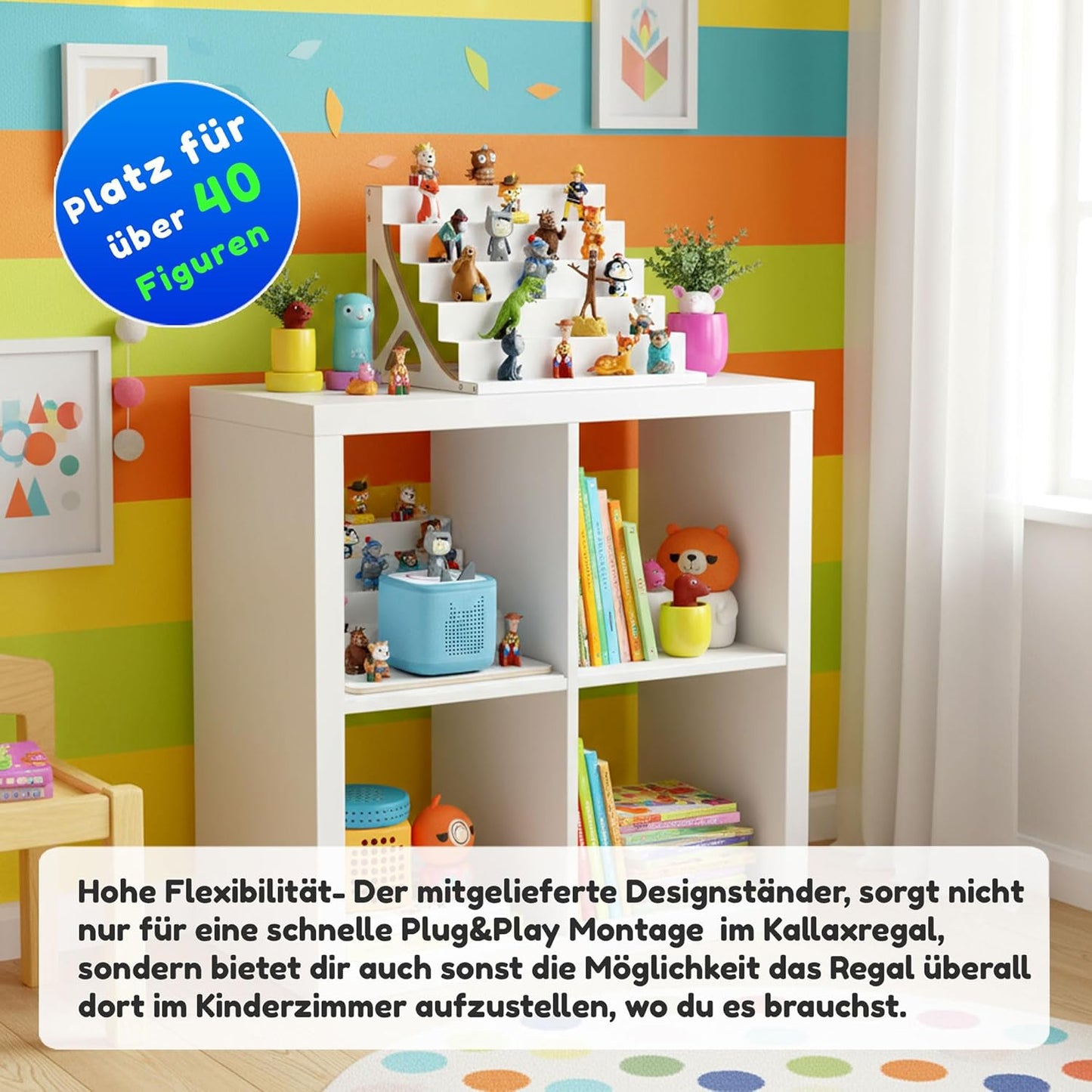 Magnetisches Regal für Musikbox-Figuren, Purefiguren