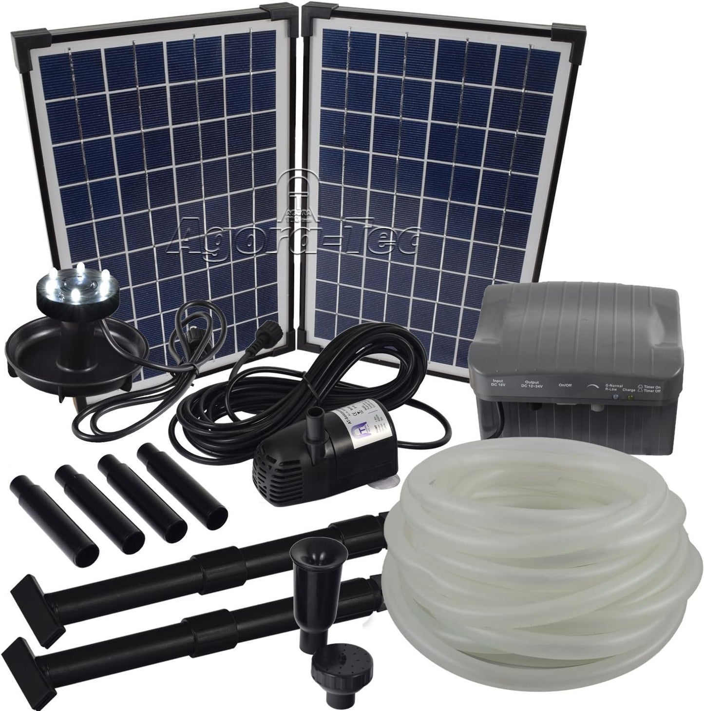 Solar Teichpumpen-Set AT-20W-BLH