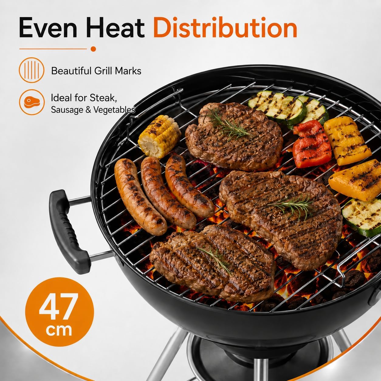 Grillrost für 47 cm Kugelgrill, 7432-SSA