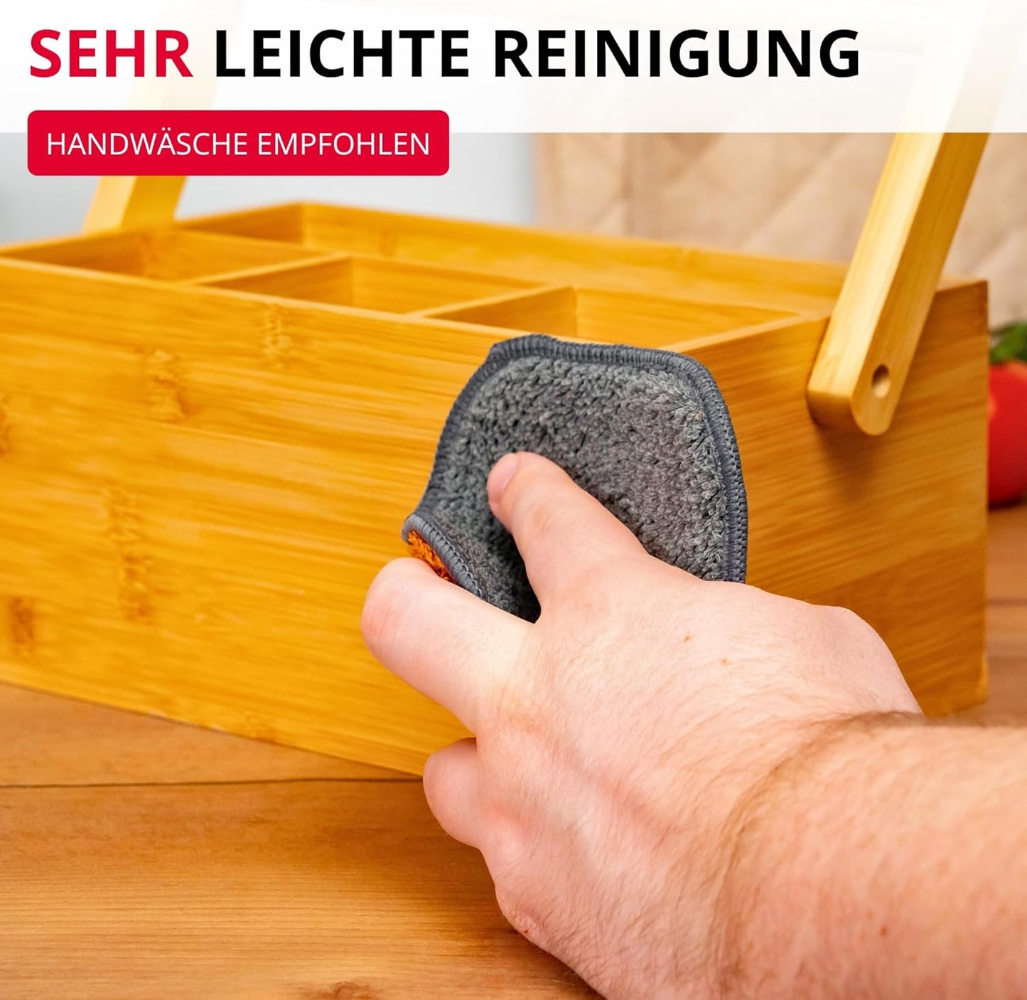 Tischbutler, 4 Fächer