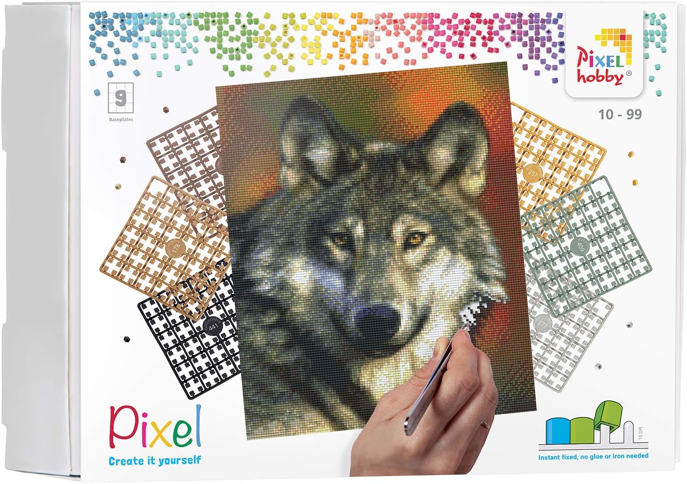 Pixel Classic 9 Basisplatten-Kit - Wolf, Wolf