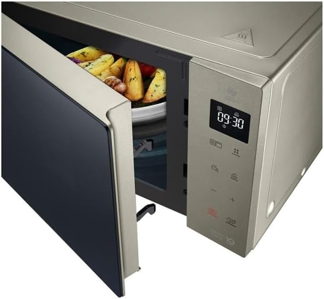 MH6535NBS Mikrowelle mit Grill & Smart Inverter Technologie, Noble Steel