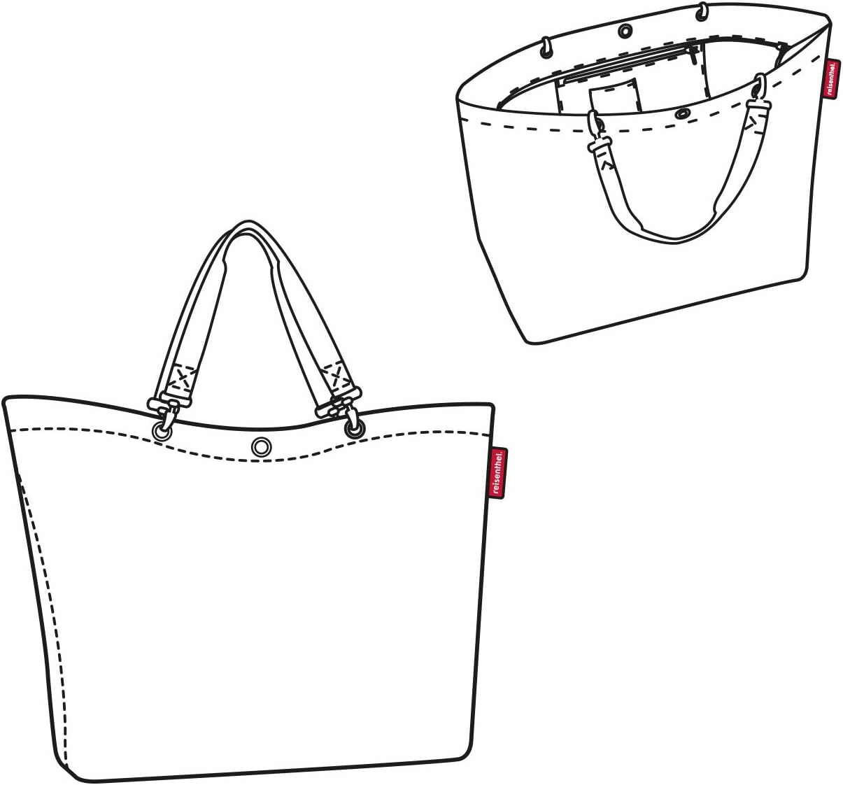 Shopper XL - Twist Silver, Twist Silver