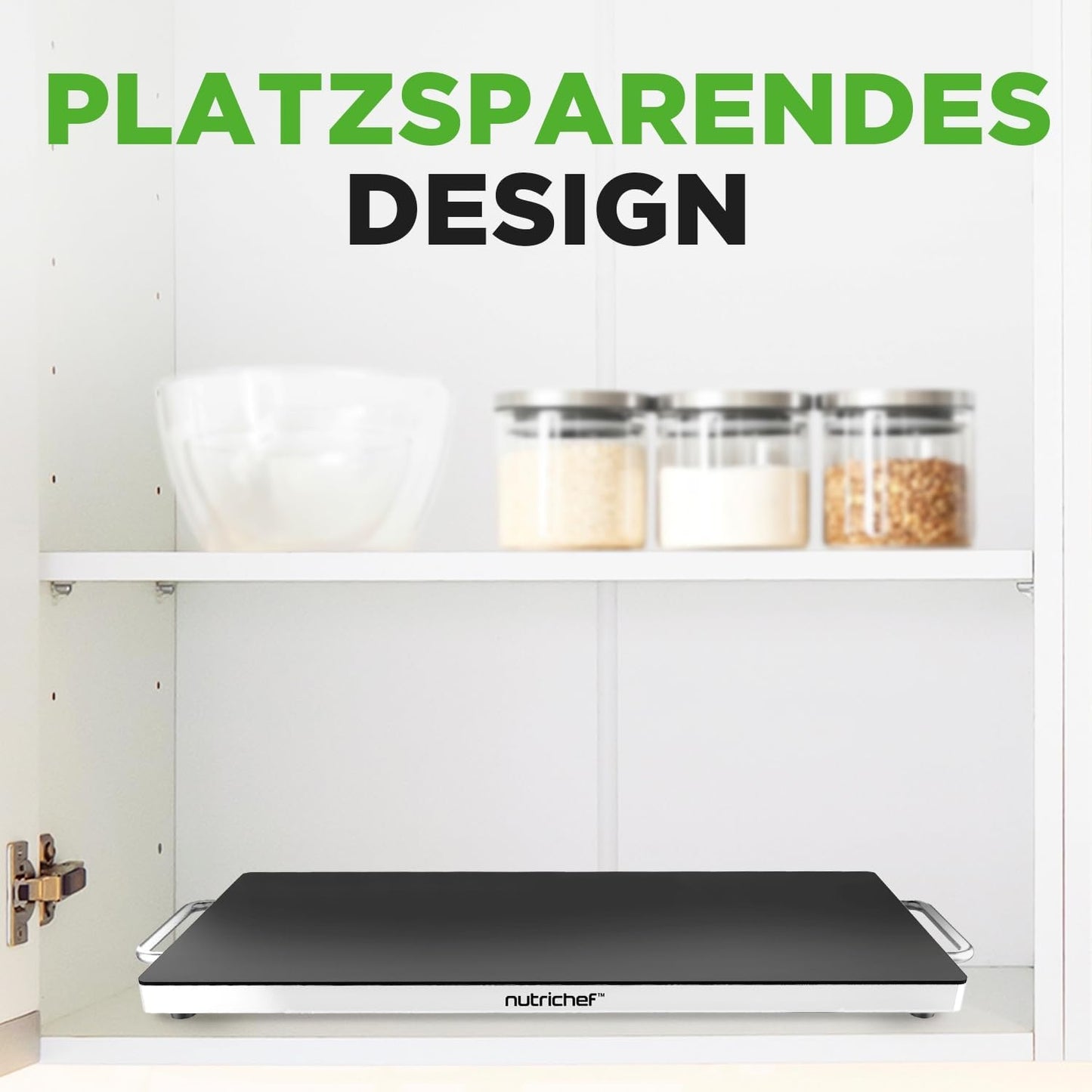 Elektrische Warmhalteplatte für Buffet & Catering, 41.9 cm x 27.9 cm